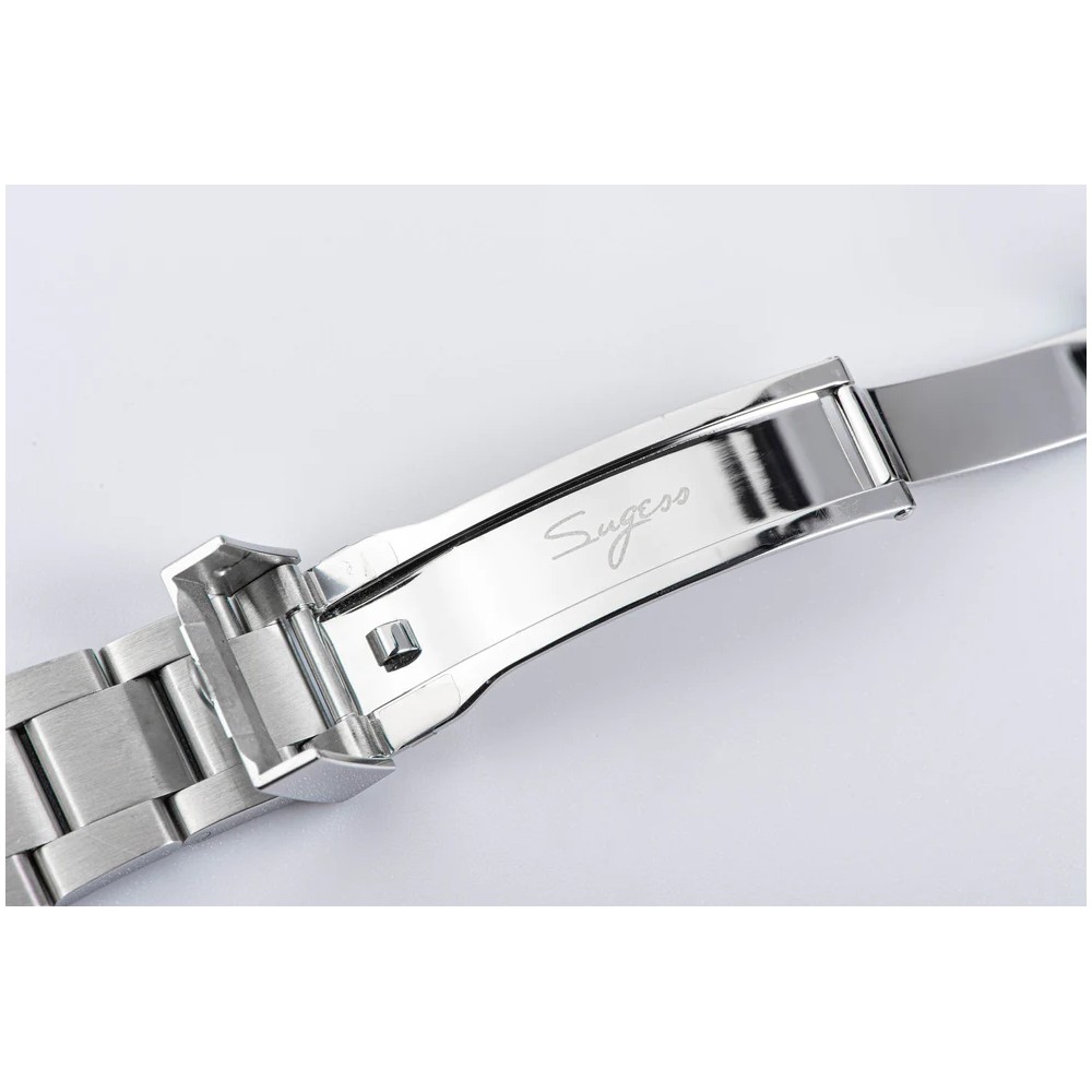 Sugess Chrono Racing 39mm Auto WR 5 ATM Men Watch Ice Blue S418-2.006.S